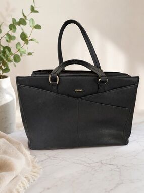 Lovevook Black Laptop Tote Bag Work Bag 15.6” NWOT